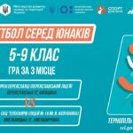 🏀Баскетбол [юнаки] 5-9 класи | Гра за 3 місце | Пліч-о-пліч [ Етап 5 ] 7.06.25