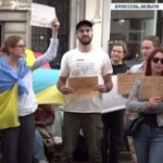 Новини України - У Брюсселі українці виявили солідарність із протестами в Україні