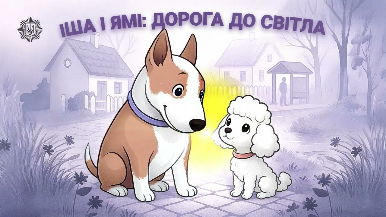 🐶 Іша і Ямі: дорога до світла ✨ казка для дітей