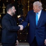 Спілкування Володимира Зеленського й Дональда Трампа з медіа