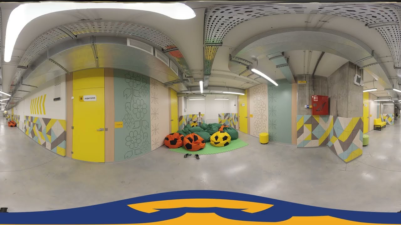 Зануртеся в атмосферу підземної школи | VR-екскурсія: колегіум «Елінт» м. Запоріжжя