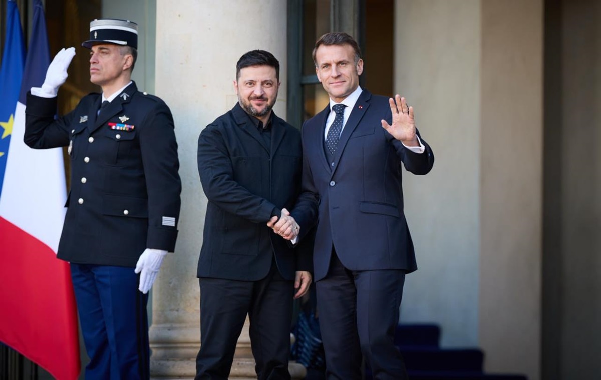 Новини України - Зеленський провів зустріч із Макроном у Парижі